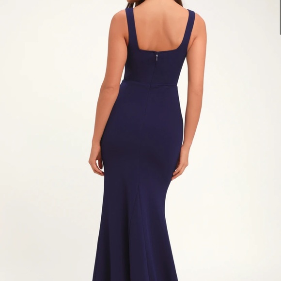 Brand new with tag navy blue lulus sweetest thing dress - Picture 5 of 9